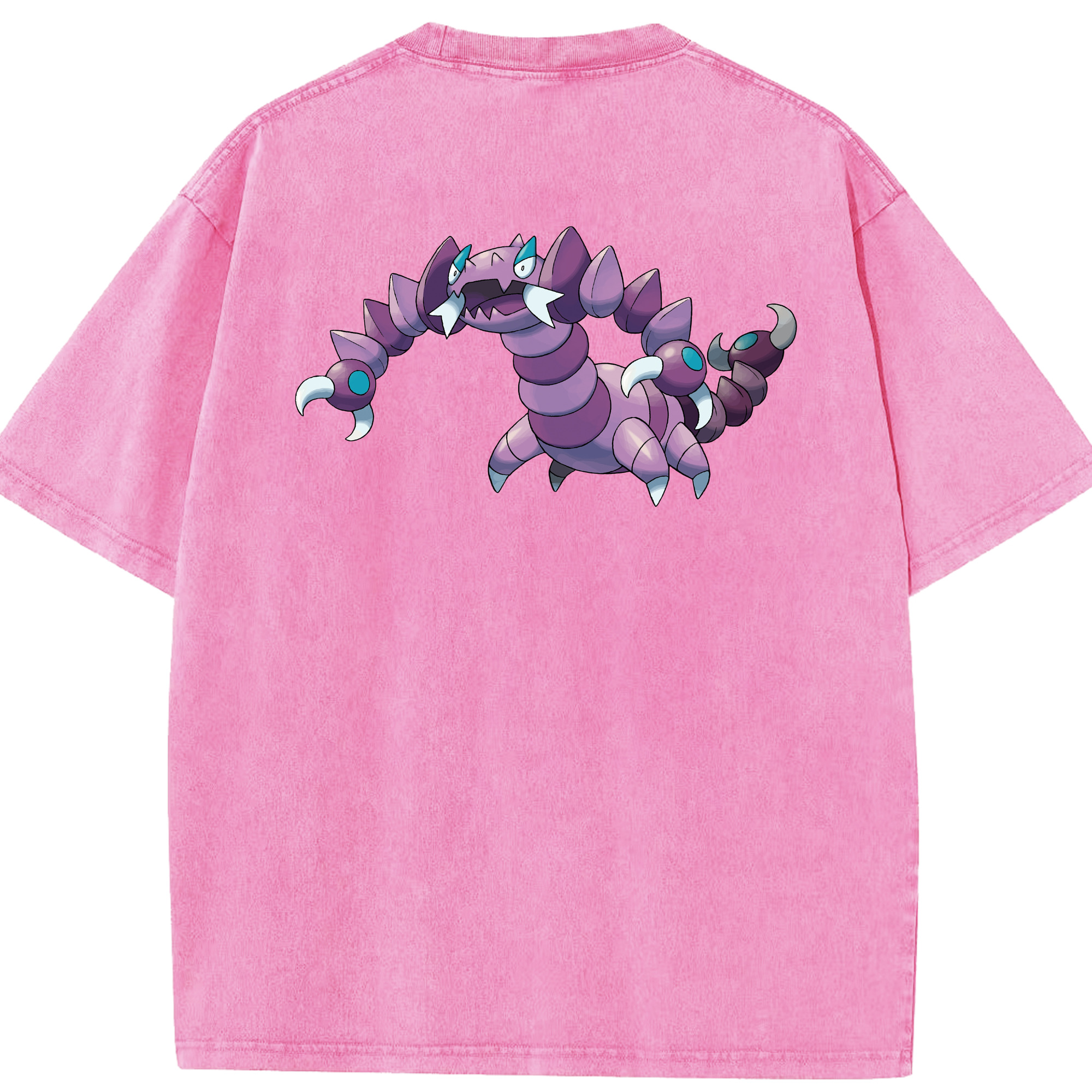 （画像用） ポケットモンスター Pokémon 綿100% ヴィンテージ風 半袖Tシャツ（背面プリント）